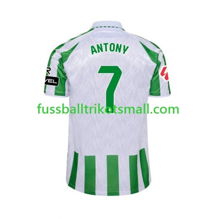 Fußballtrikots Real Betis ANTONY 7 2024-2025 Kurzarm Heimtrikotsatz kaufen